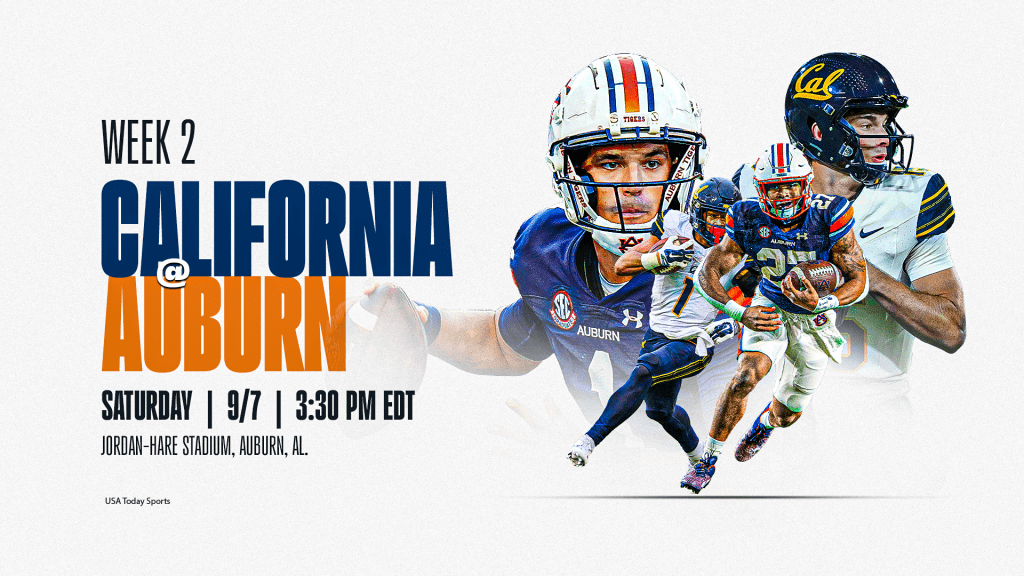 How to watch, listen to Auburn football’s game vs. California