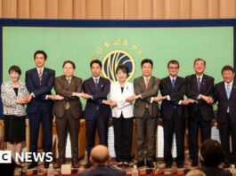 Japan's splintered ruling party to elect new leader