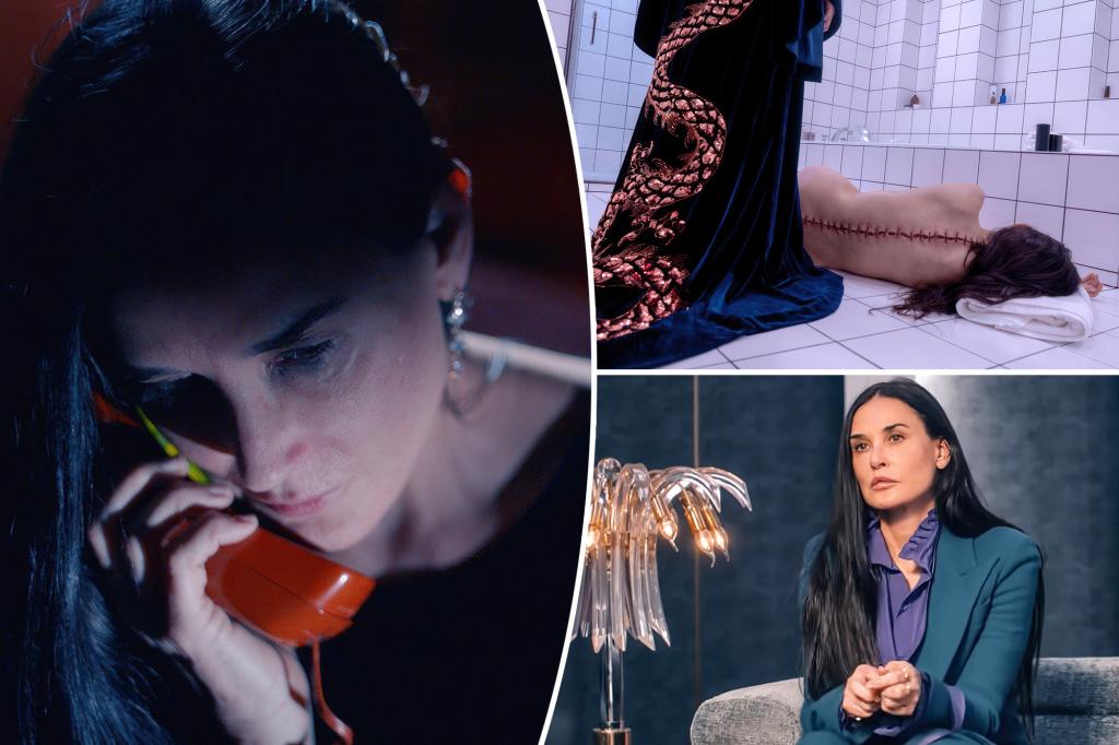 Demi Moore's nudity-packed horror film craziest thing I've ever seen