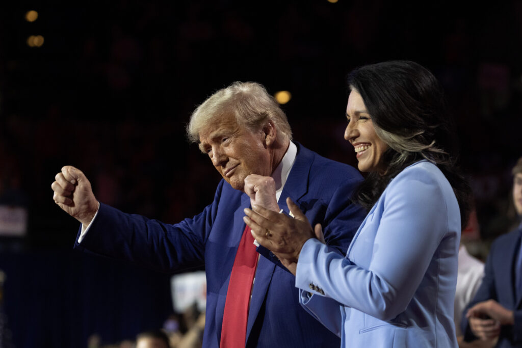 Donald Trump and Tulso Gabbard