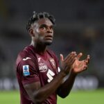 Torino captain Duvan Zapata in August 2024