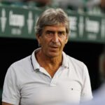 Real Betis manager Manuel Pellegrini on August 15, 2024