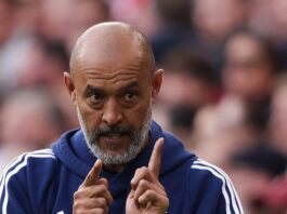 Nottingham Forest coach Nuno Espirito Santo to be in dugout for Fulham game despite red card