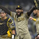 Padres beat Dodgers on triple play to end game