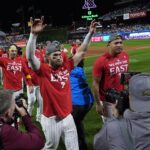 Philadelphia Phillies clinch 1st NL East title since 2011