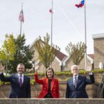 Photos: Czech and Slovak Presidents visit C.R. for Buresh Immigration Clock Tower dedication