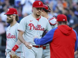 Phillies unable to clinch NL East with loss to Mets