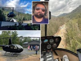 Helicopter pilot threatened with arrest after flying rescue missions in flood-ravaged NC