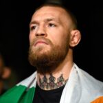 Conor McGregor of Ireland prepares to walkout prior to facing Nate Diaz in their welterweight bout during the UFC 202 event at T-Mobile Arena on Au...