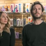 (L-R) Kristen Bell as Joanne and Adam Brody as Noah Roklov in &quot;Nobody Wants This&quot;