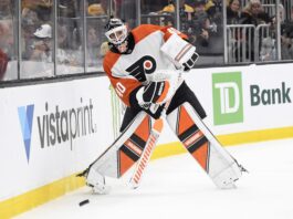 Flyers goalie Cal Petersen placed on waivers