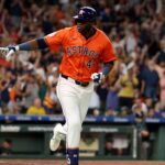 Yordan Alvarez looking to return for AL Wild Card Series