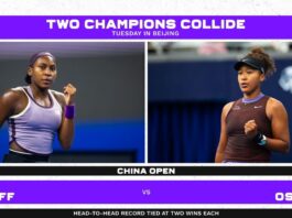 Osaka's path to redemption runs through Gauff in Beijing